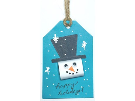 snowman tags