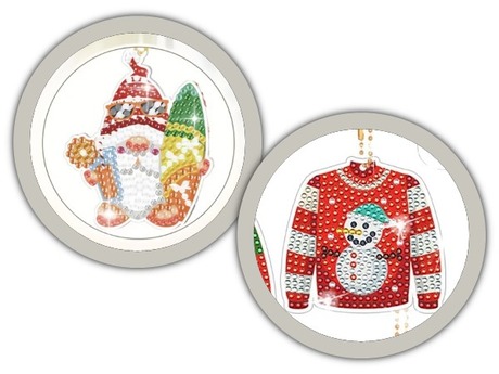Diamond Christmas Ornaments
