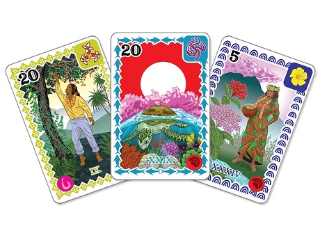 Photo of pilina hanafuda cards.