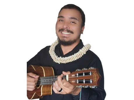 man holding a guitar