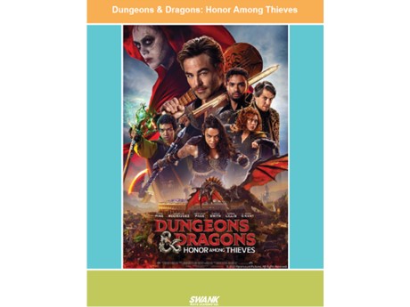 Movie poster of dungeons and dragons