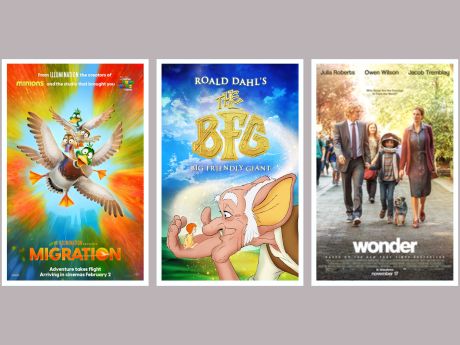 Migration, The BFG, Wonder movie titles