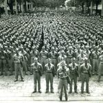 Photo of Nisei soldiers in Honolulu