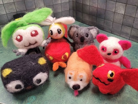 Needle Felted Creatures