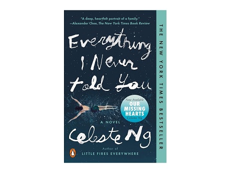Color image of the front cover of the book Everything I Never Told You by Celeste Ng