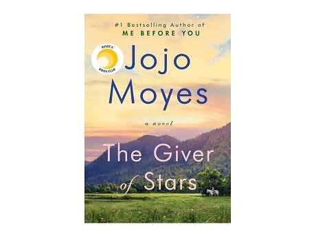 Color image of the front cover of the novel The Giver of Stars by Jojo Moyes