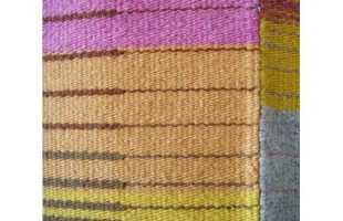 closeup of woven fabric