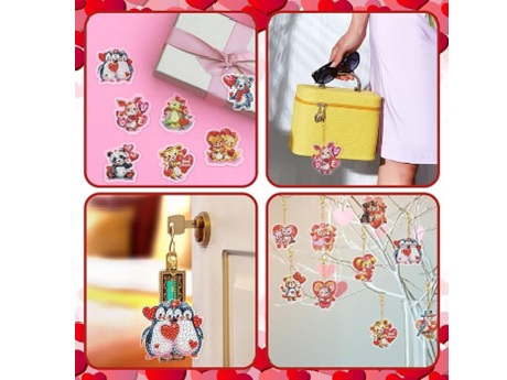 5D keychains