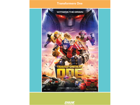 Transformers One movie poster