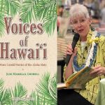 Photo of Jane Marshall Goodsill and a cover of her book.