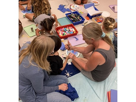 Storytime craft time