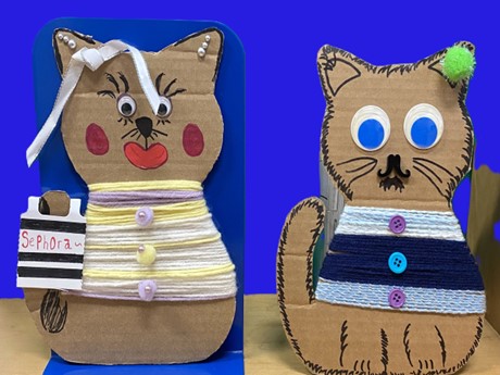 cats in sweaters