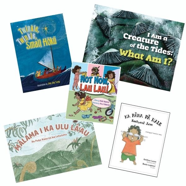 selection of local children's books