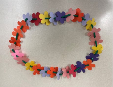 May Day Paper Lei
