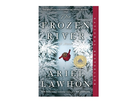 Color image of front cover of the novel The Frozen River by Ariel Lawhon