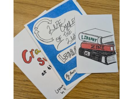 mini homemade zines