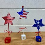 block patriotic stars and stripes