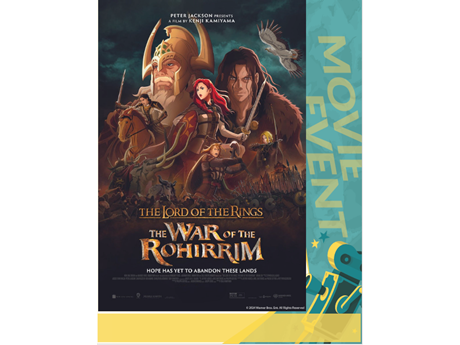 Movie poster for The War of the Rohirrim