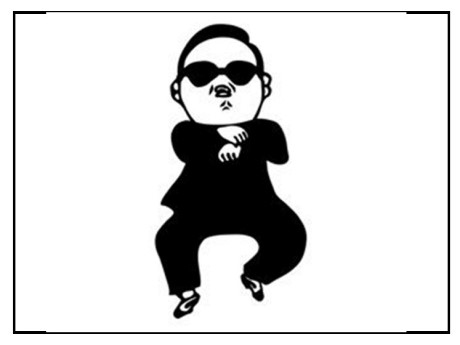 man dancing with sunglasses