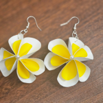 Plumeria Earrings