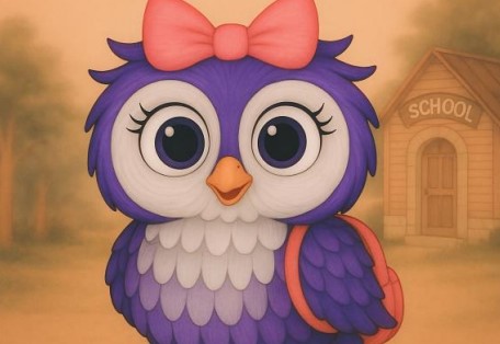 Abby's First Day Storytime Owl Image