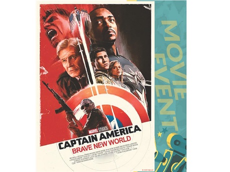 Captain America Brave New World Movie Poster
