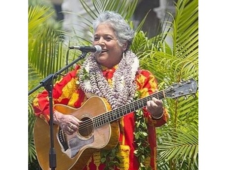 Hawaiian musician Ku‘uipo Kumukahi