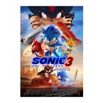 Sonic 3 movie poster