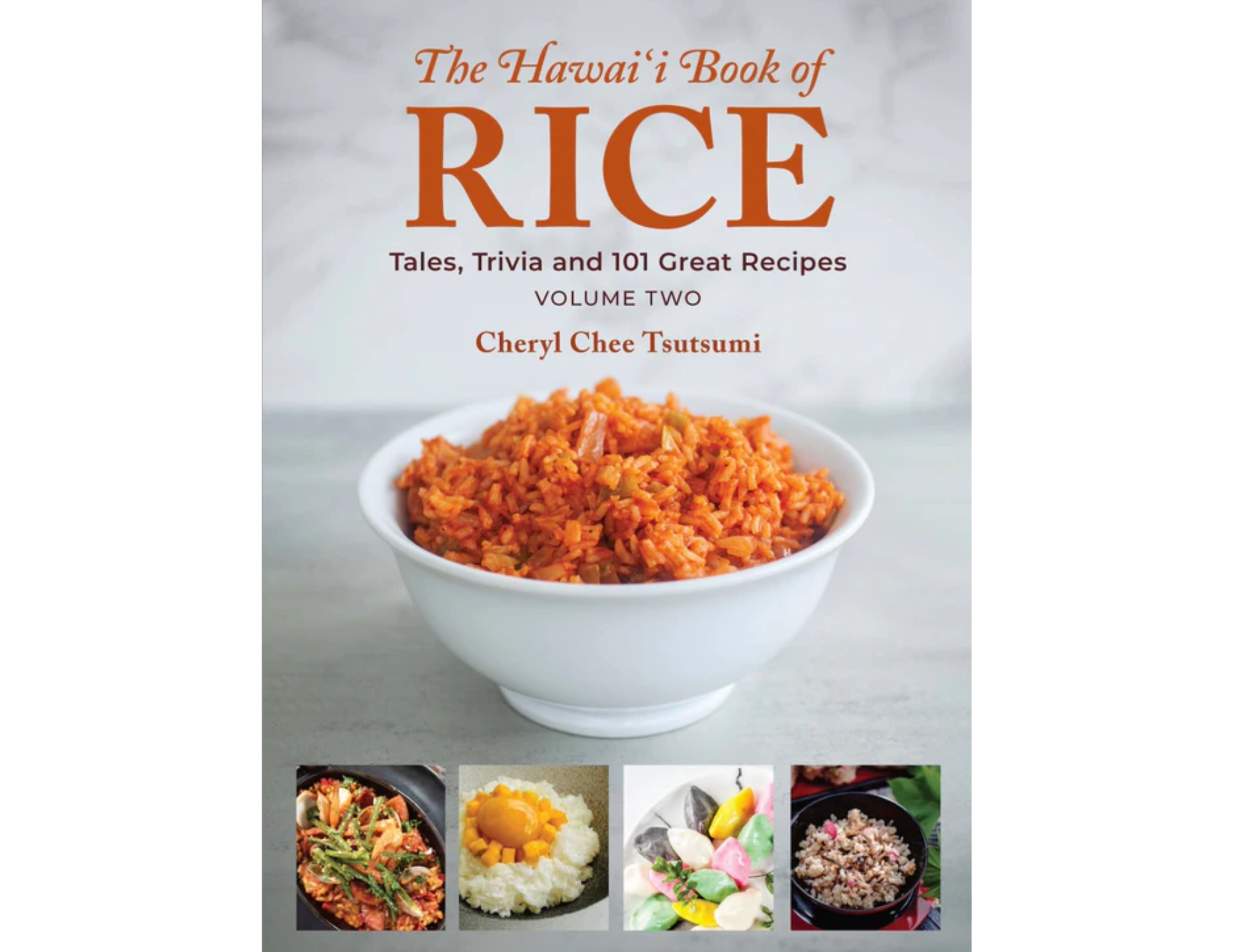 Front cover of the Hawaii Book of Rice Volume 2