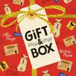 Book cover for Gift & Box featuring illustrated parcels on a red background.
