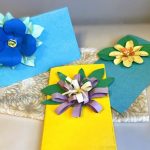 Paper crafts with flowers