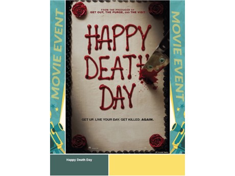 movie poster of Happy Death Day