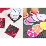 No Sew Coasters