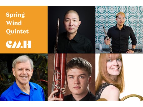 Five musicians from the Spring Wind Quintet