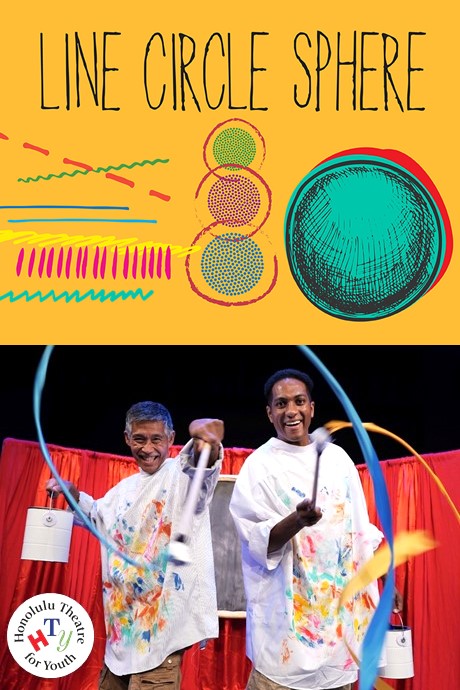 Line Circle Sphere, a Honolulu Theatre for Youth Production with two actors