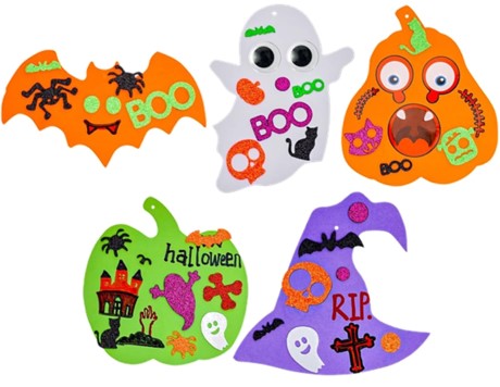 Foam Halloween Ornaments