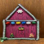Gingerbread craft stick craft