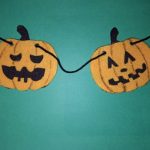 Felt Pumpkin Garland