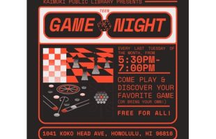 game night at the library promo