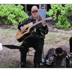 Ledward Kaapana playing guitar