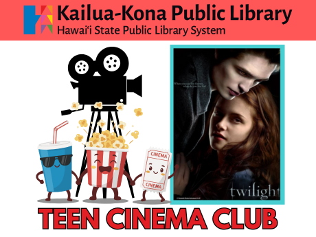 Nov 25 Cinema Club Teen Cinema Club: Twilight