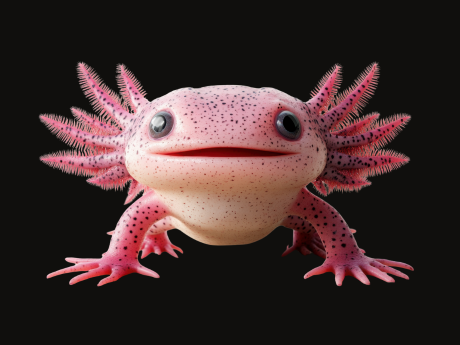 pink axolotl