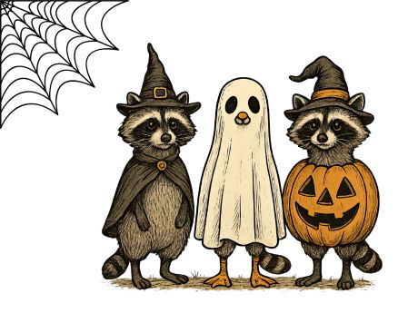 Animals Trick or Treating