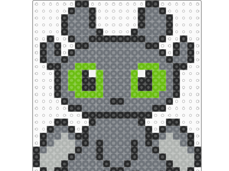 toothless fused bead