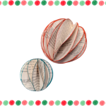 Image of honeycomb paper ornaments
