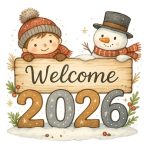 2026 New Years Image - Kids