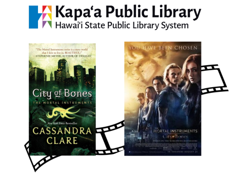 The Kapa'a public library system is offering a free movie screening of the movie The Mortal Instruments: City of Bones, to teen patrons.