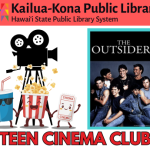 Teen Cinema Club with movie poster for The Outsiders