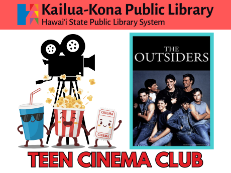 Teen Cinema Club with movie poster for The Outsiders