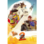 Movie poster featuring animated animals. Text reads Bad Guys 2